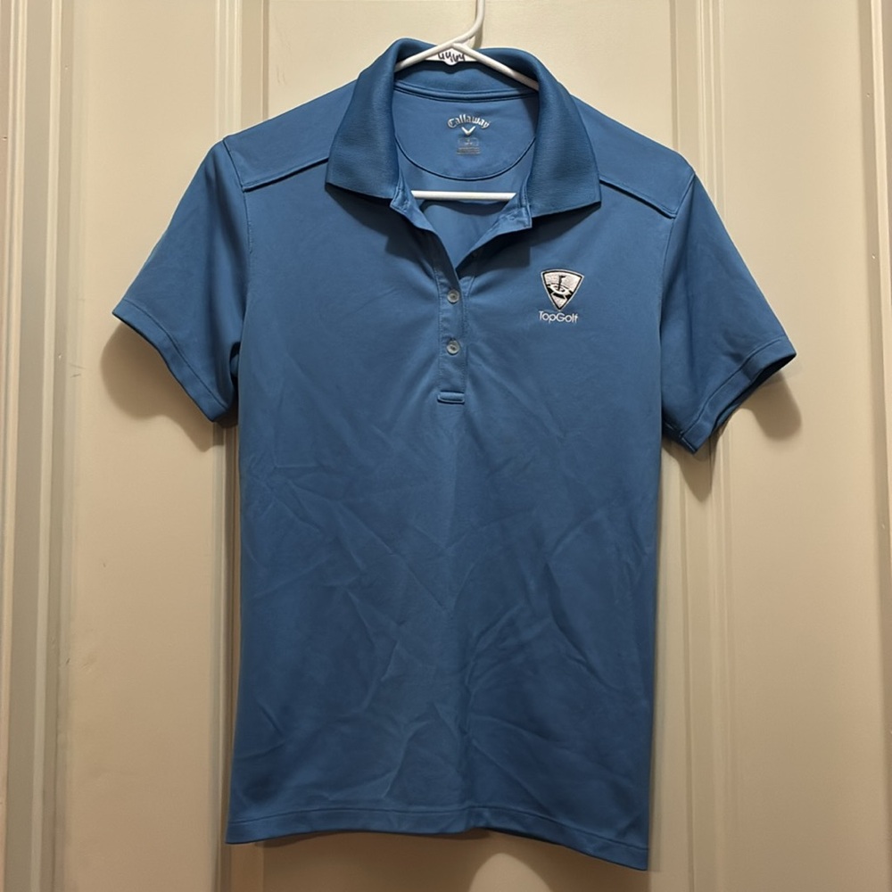 Top Golf Small Blue Callaway Polo